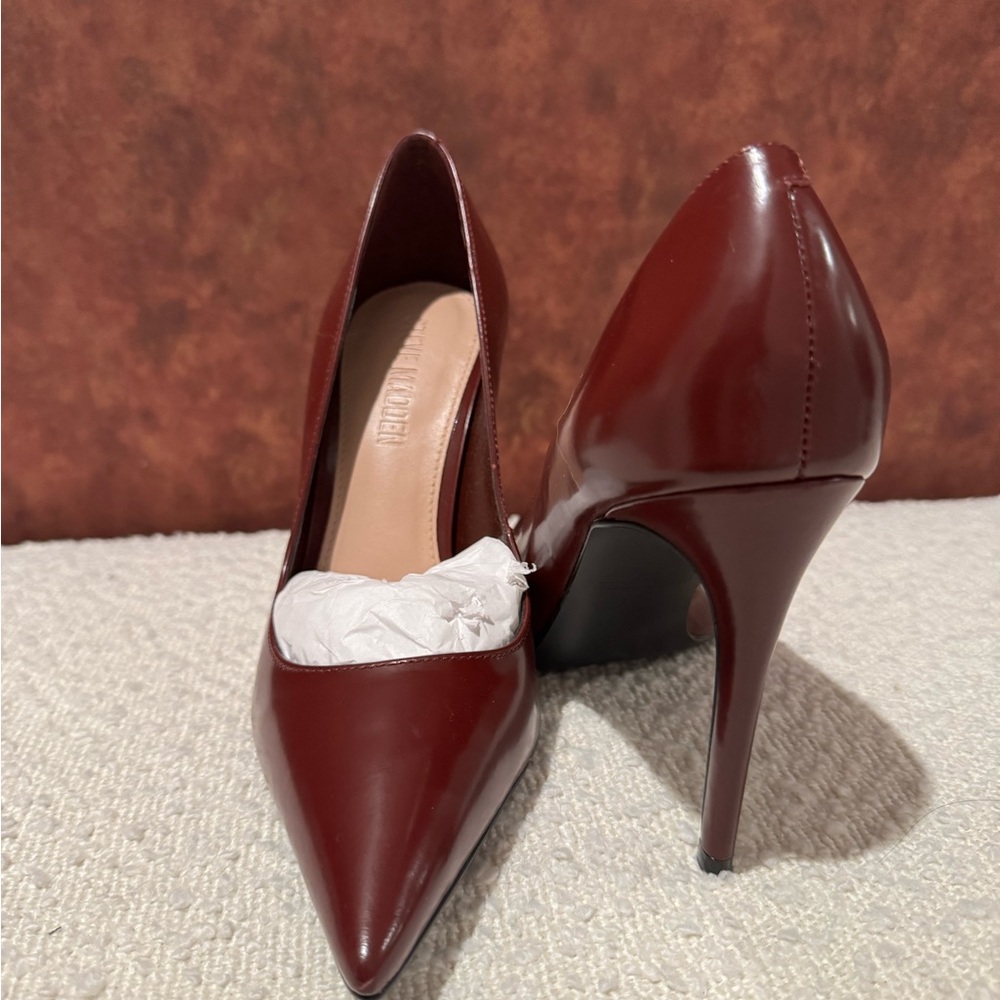 Steve Madden Deep Red Heels